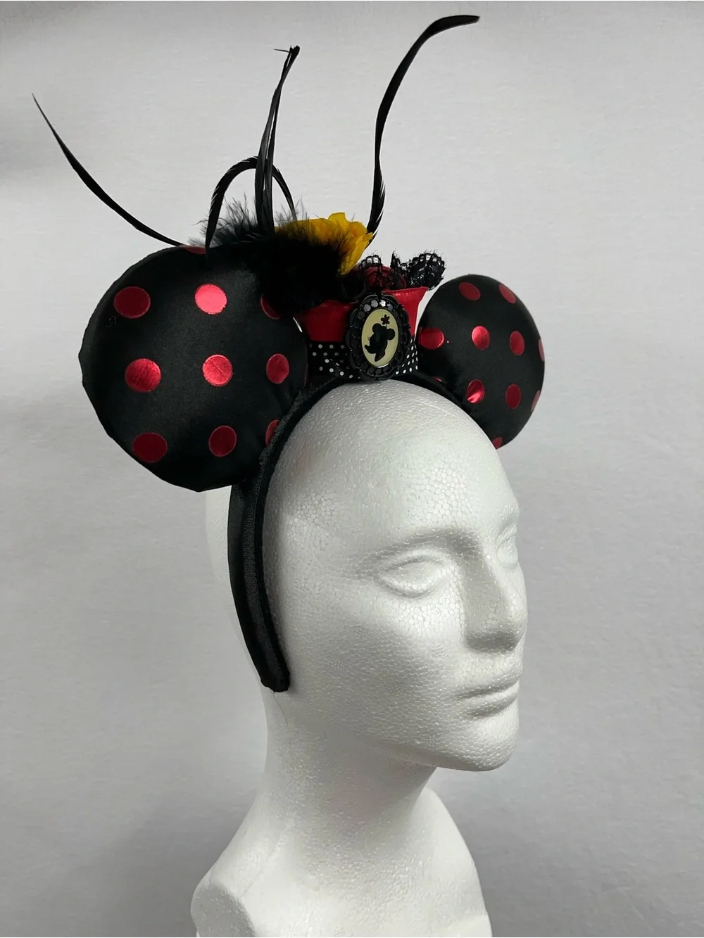 Disney Parks Dapper Day Minnie Mouse Ears - Picture 3 of 5
